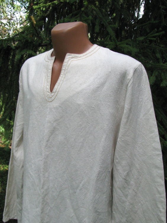 Off white medieval viking tunic