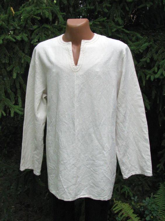 Off white medieval viking tunic