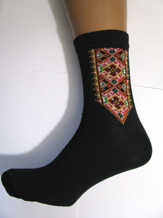 Black gift socks for men