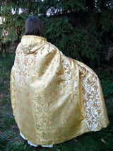 Queen's hooded cloak