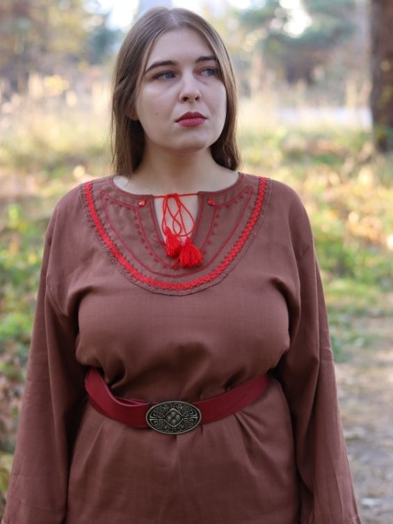 Medieval brown tunic