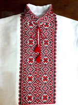 Slavic embroidered shirt