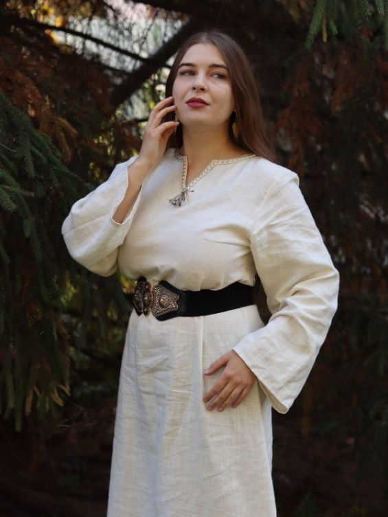 Viking linen underdress