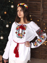 Romanian embroidered blouse