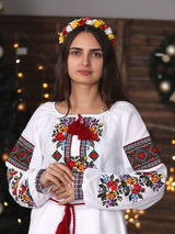 Romanian embroidered blouse