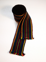 Rainbow woven belt 3"