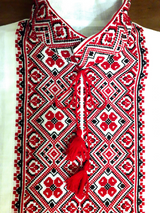 Slavic embroidered shirt