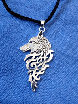 Viking wolf necklace