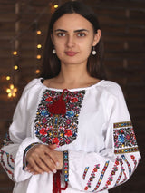 Romanian embroidered blouse