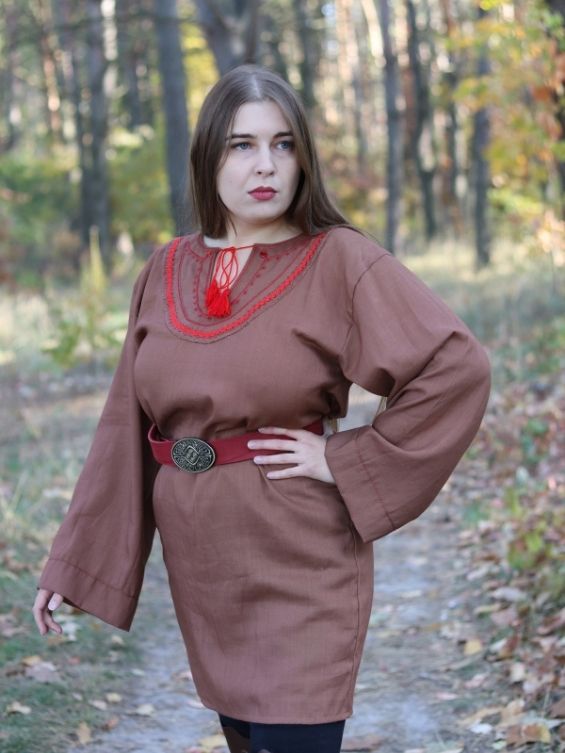 Medieval brown tunic