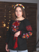 Romanian embroidered blouse