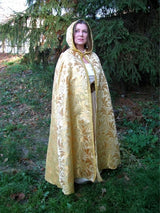 Queen's hooded cloak