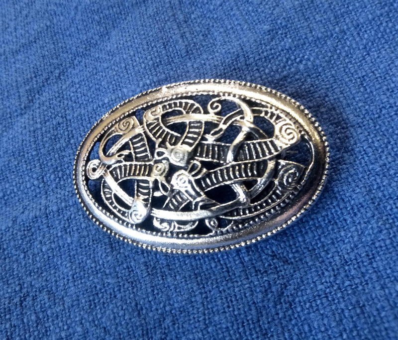 Viking turtle brooch