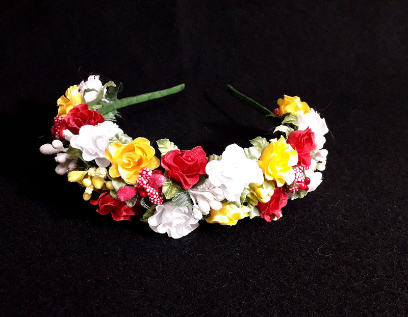 Ukrainian floral head wreath