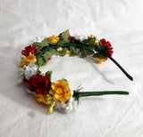 Ukrainian floral head wreath