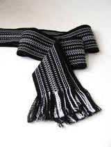 Black & white Cossack belt 3"